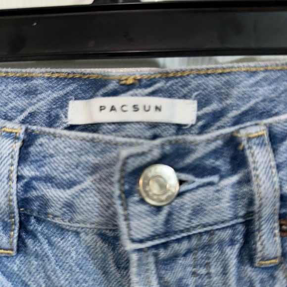 PacSun Distressed Ultra High Rise Slim Jeans - Picture 2 of 3
